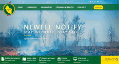 Desktop Screenshot of countyofnewell.ab.ca